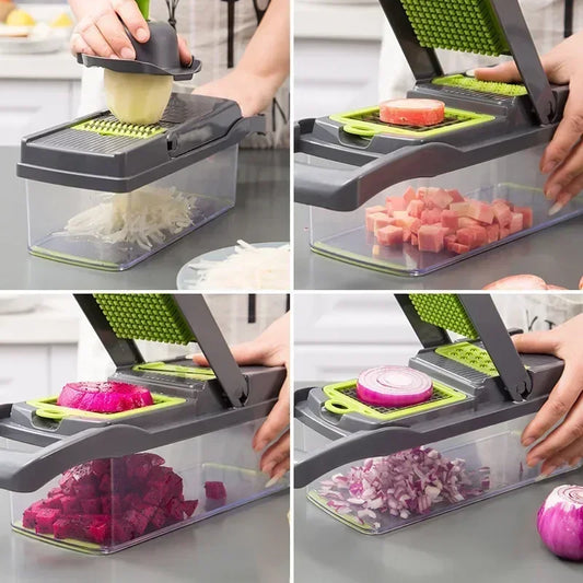 Arai™ Multi-Prep | Professional 16-in-1 Chopper & Slicer